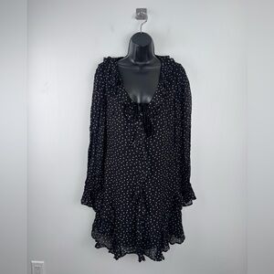 Hill House Women The Bridget Polka Dot Dress Size Large
